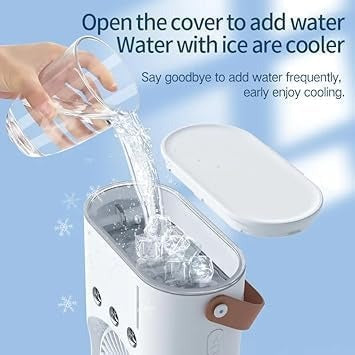 Portable Tower Mist Spray Cooling Air Fan (35%Off)
