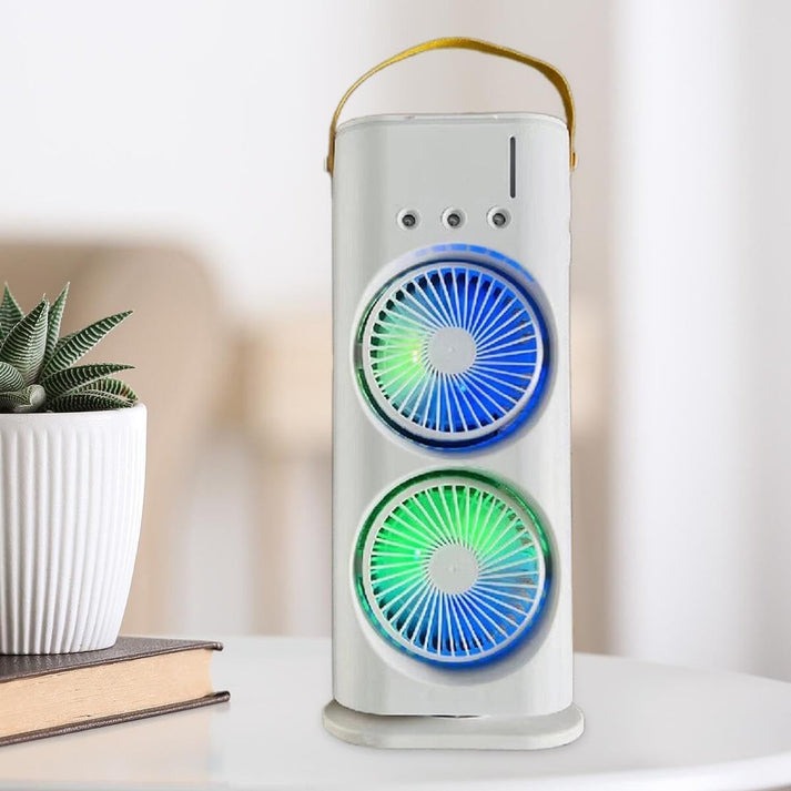 Portable Tower Mist Spray Cooling Air Fan (35%Off)
