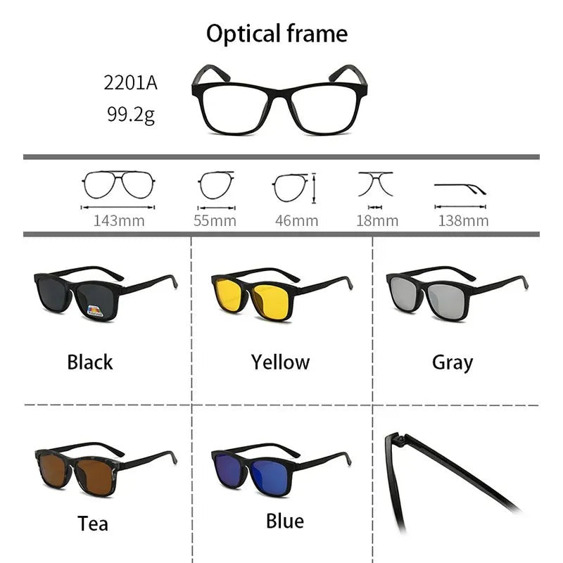 5in1 Trendy Sunglasses Set (50%OFF)