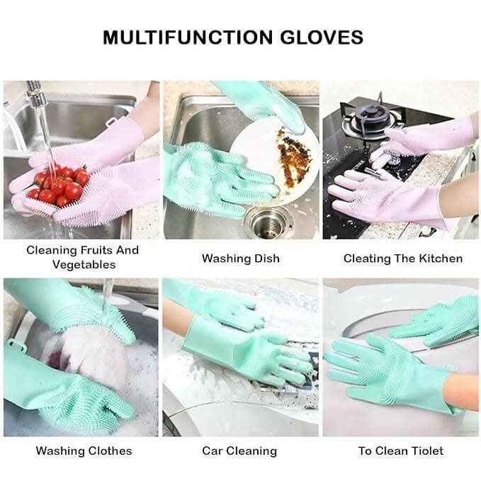 Reusable Silicone Gloves