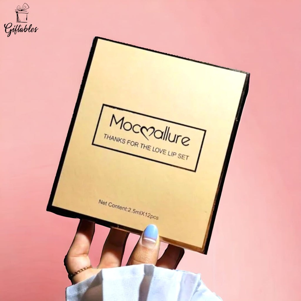 Mocallure 12-Color Lip Gloss Box (MADE IN PARIS)