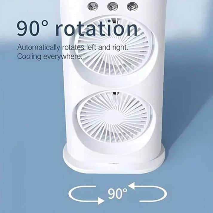 Portable Tower Mist Spray Cooling Air Fan (35%Off)