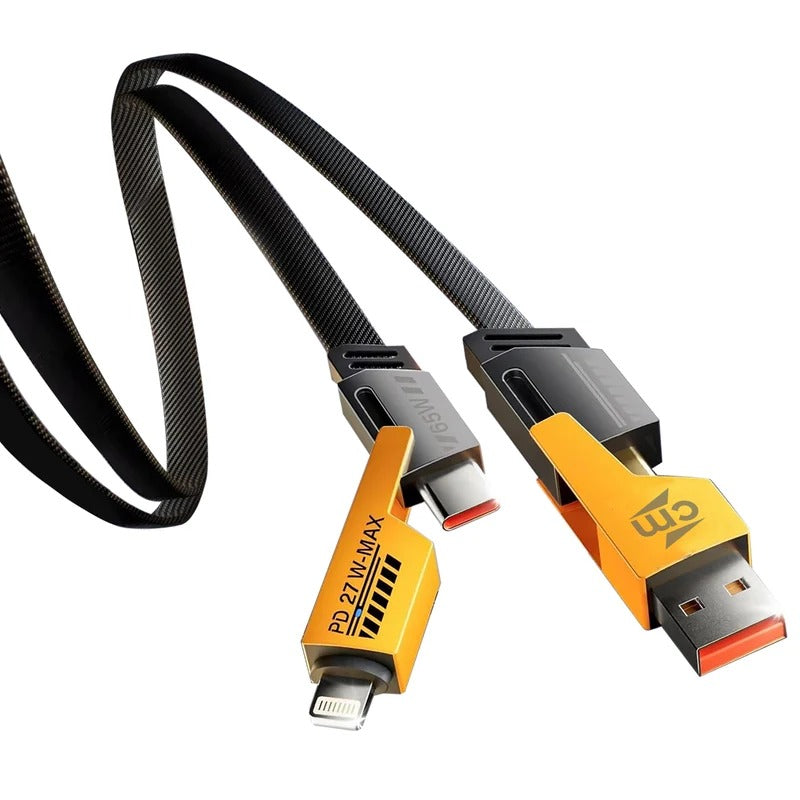 🇵🇰 Azadi Sale – Buy 2-Fast Charging 4-in-1 Multi Cables-995