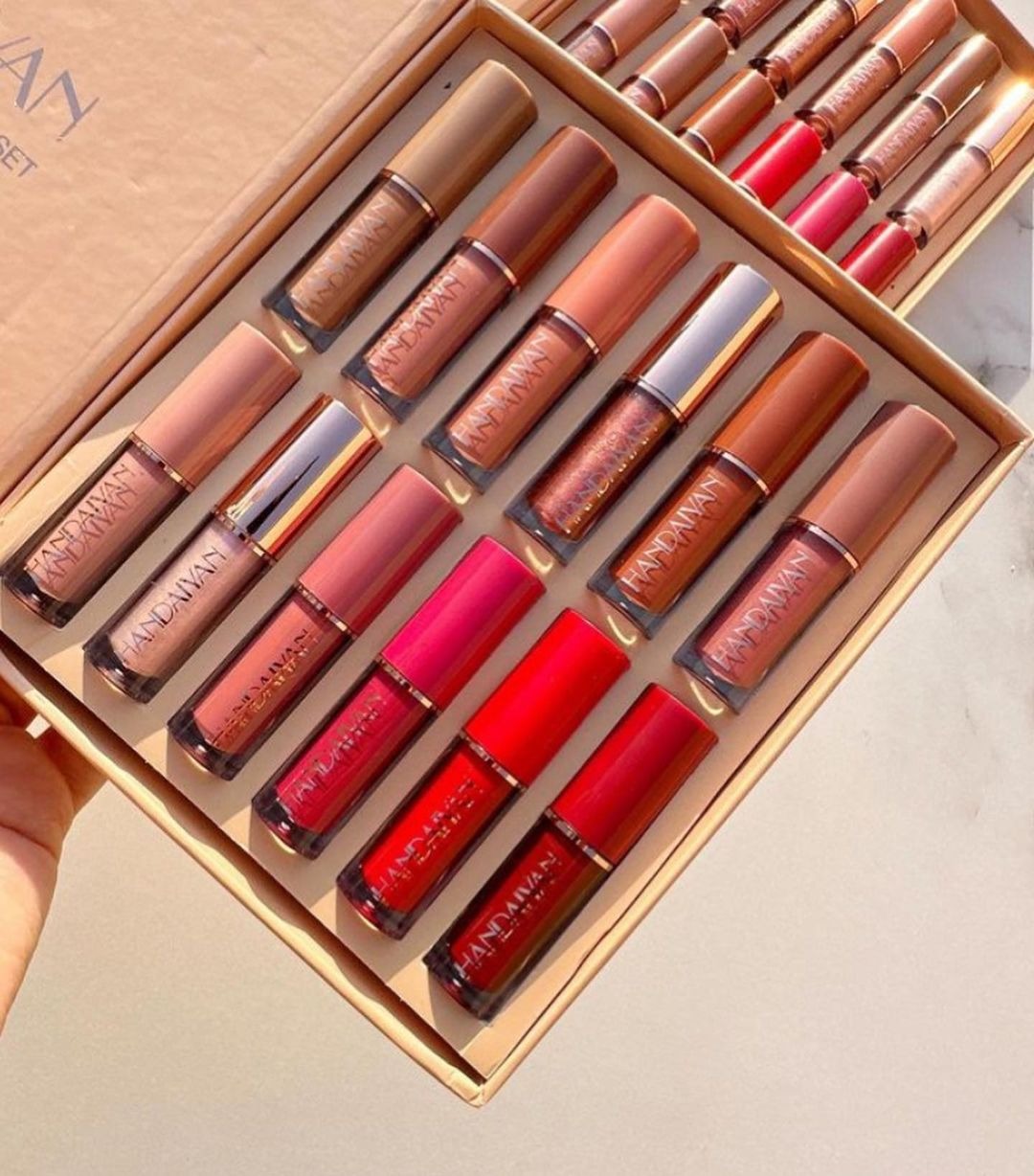 Mocallure 12-Color Lip Gloss Box (MADE IN PARIS)