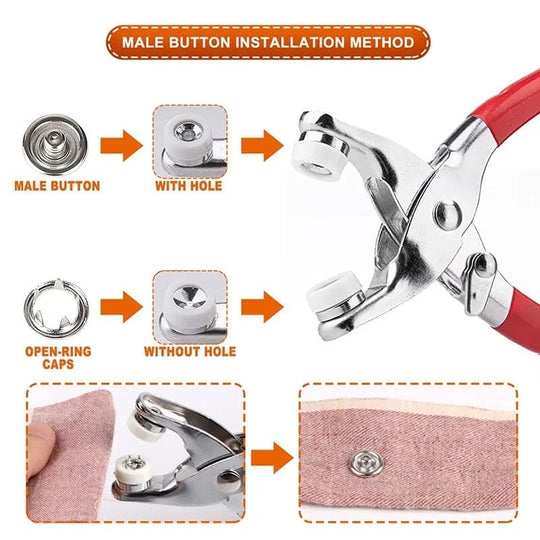 Snap Button Plier