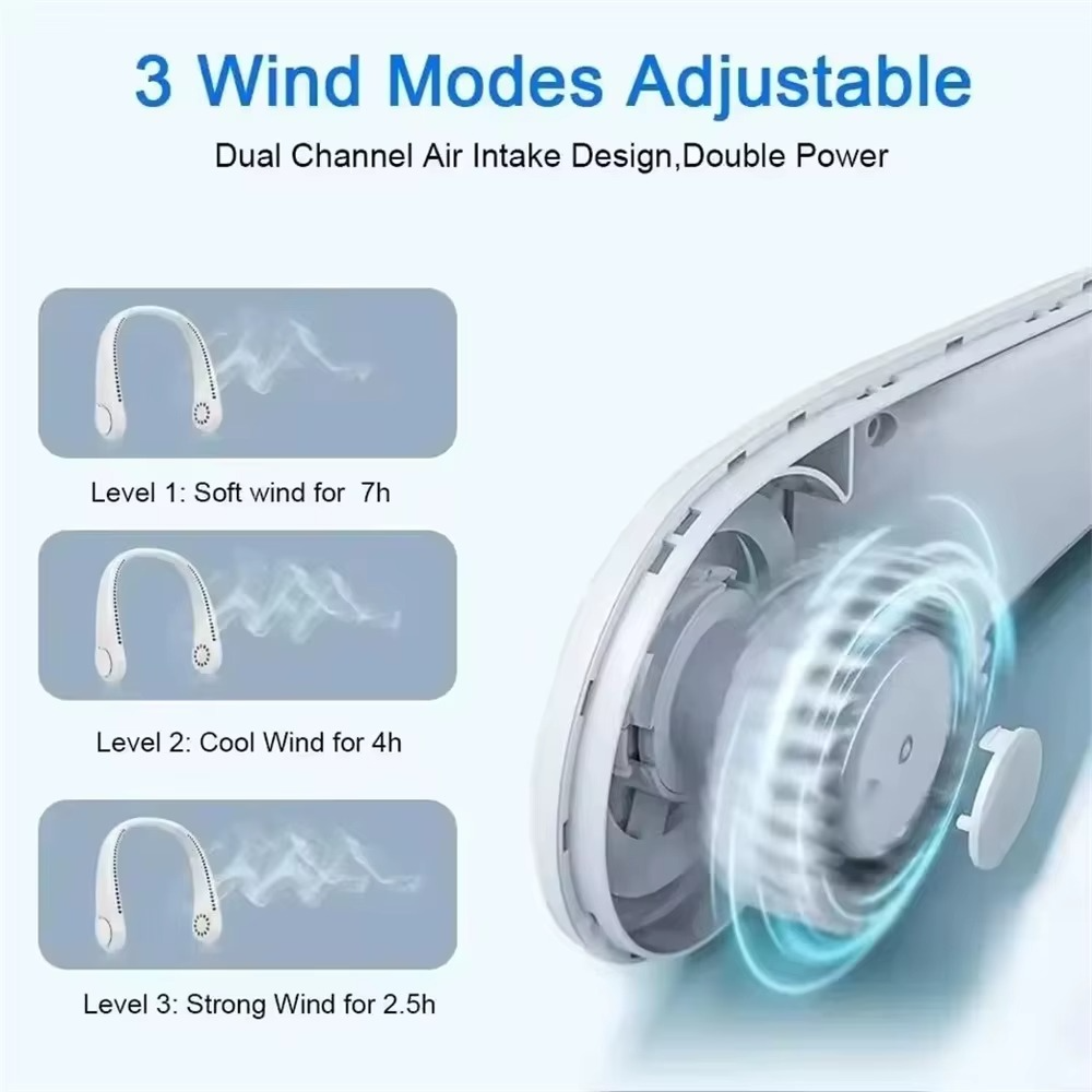Rechargeable Neck Fan-1395