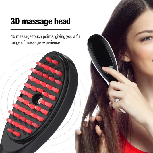 Electric Spray Massage Hair Brush