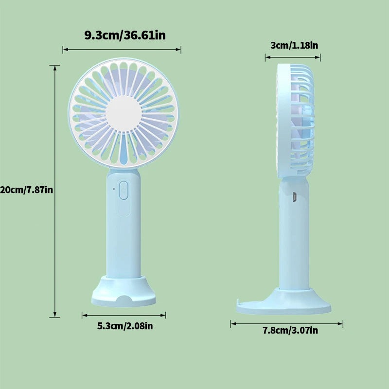 Mini Hand Held Fan Rechargeable-1000