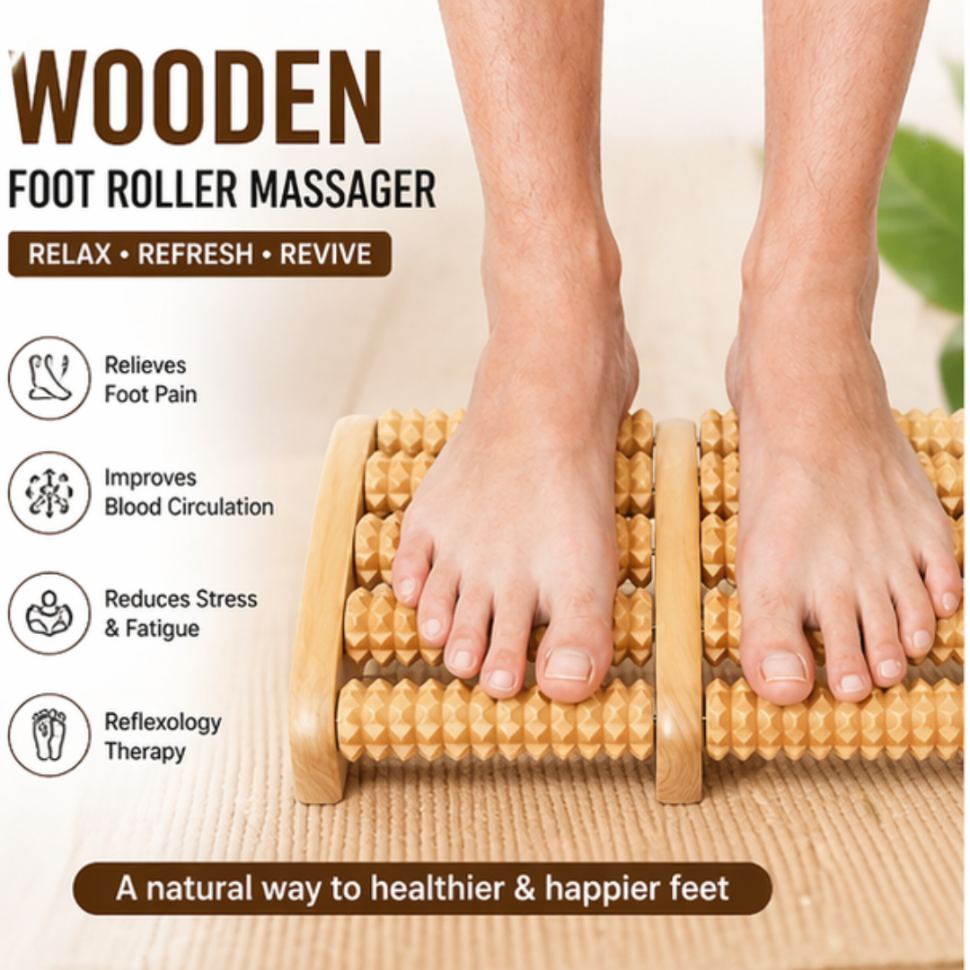 Wooden Foot Massager- High Quality-1000