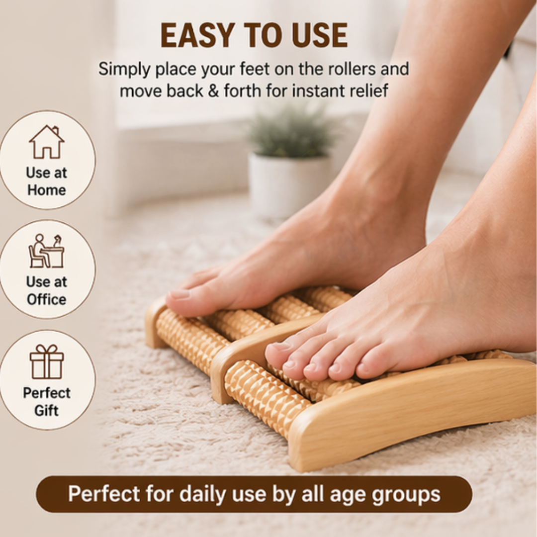 Wooden Foot Massager- High Quality-1000