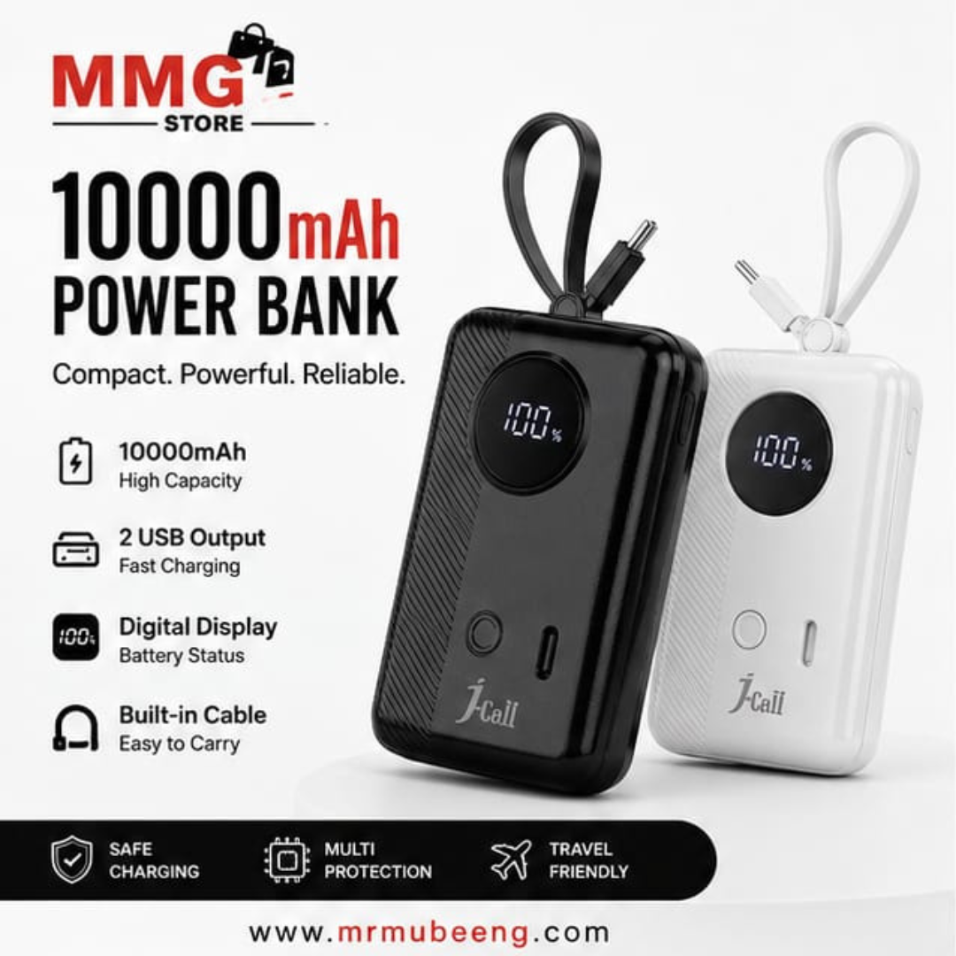 J-Cell 10000mAh Mini Power Bank -RS-2695