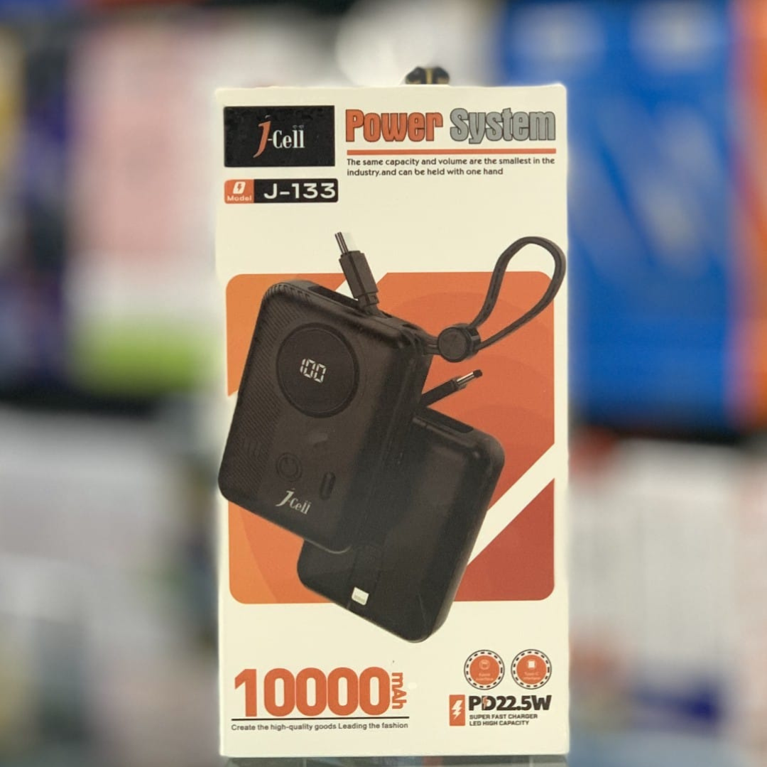 J-Cell 10000mAh Mini Power Bank -RS-2695