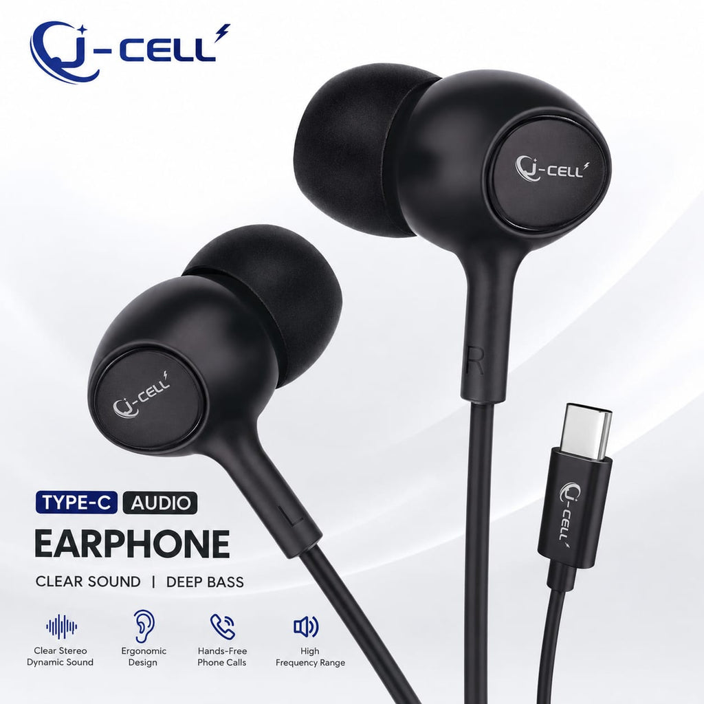 J-CELL J-460/461  Wired Earphone – Clear Sound & Deep Bass | Rs-1190