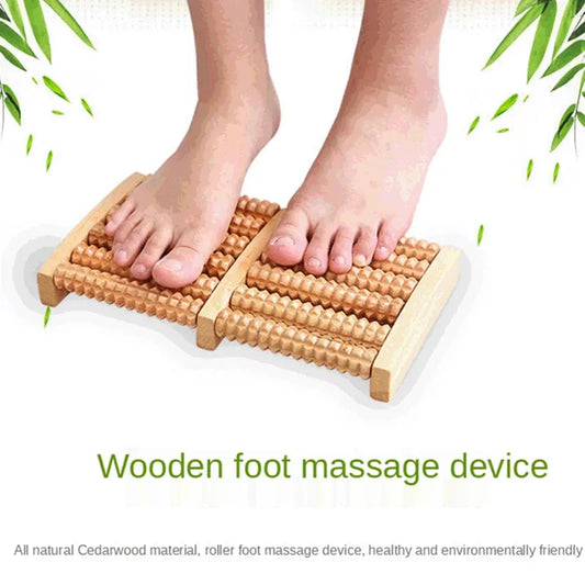 Manual Wooden Roller Massager