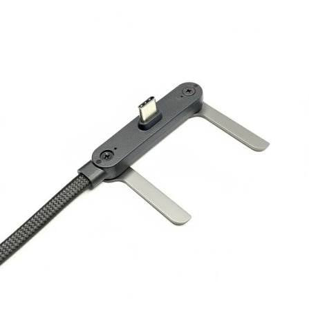 240W Type C to C Cable with 360 Degree Aluminium Stand